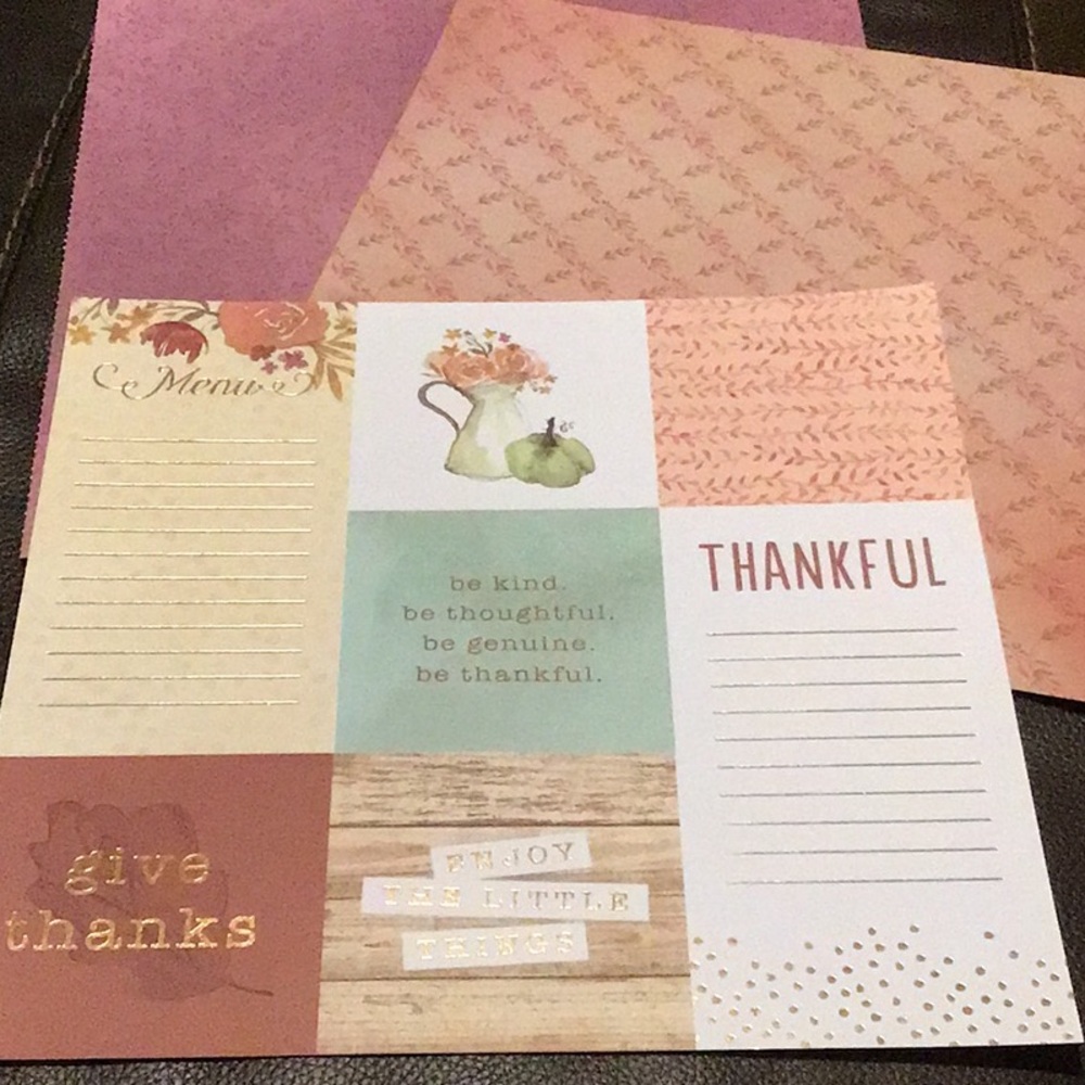 Autumn π Loose Scrapbook Paper Bundle - Picture 2 of 6